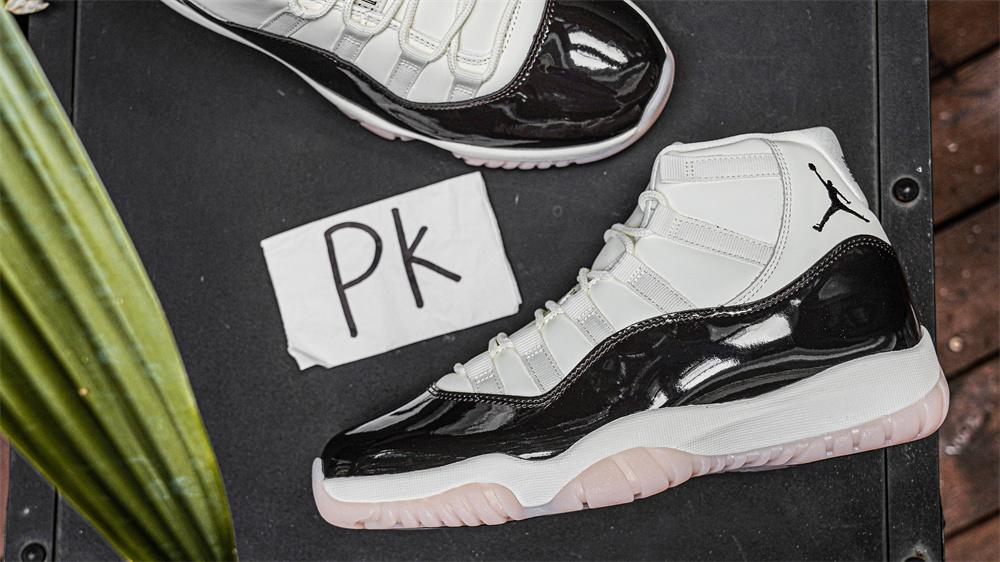 PK GOD Jordan Air Jordan 11 Retro White Black RETAIL MATERIALS READY TO SHIP